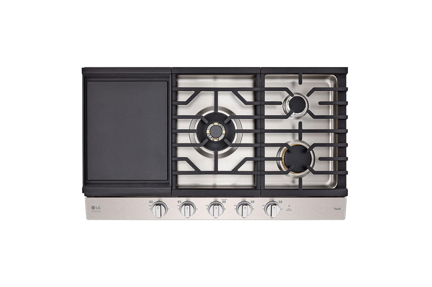 CBGS3628S LG STUDIO 36" UltraHeat™ Gas Cooktop with EasyClean®