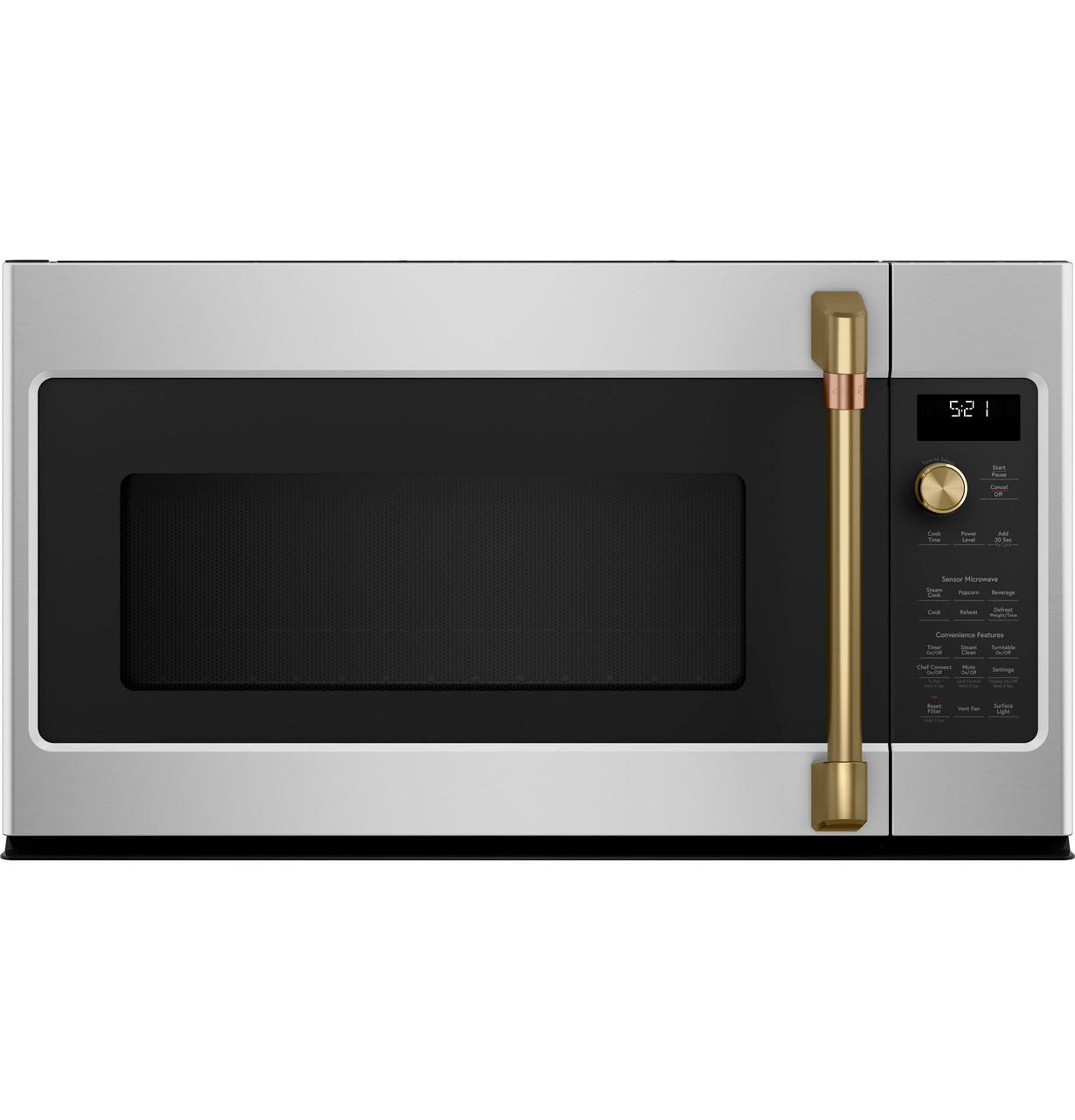 Cafe CVM521P2MS1 Caf(eback)™ 2.1 Cu. Ft. Over-the-Range Microwave Oven