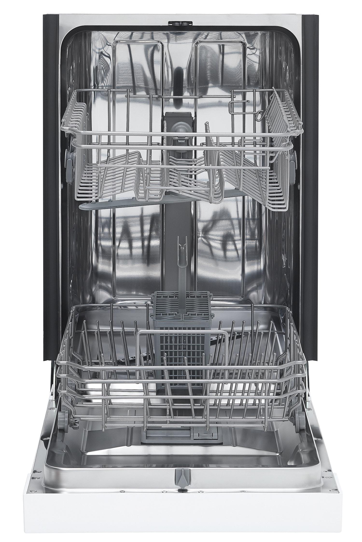 Danby 18" Wide Built-in Dishwasher in White