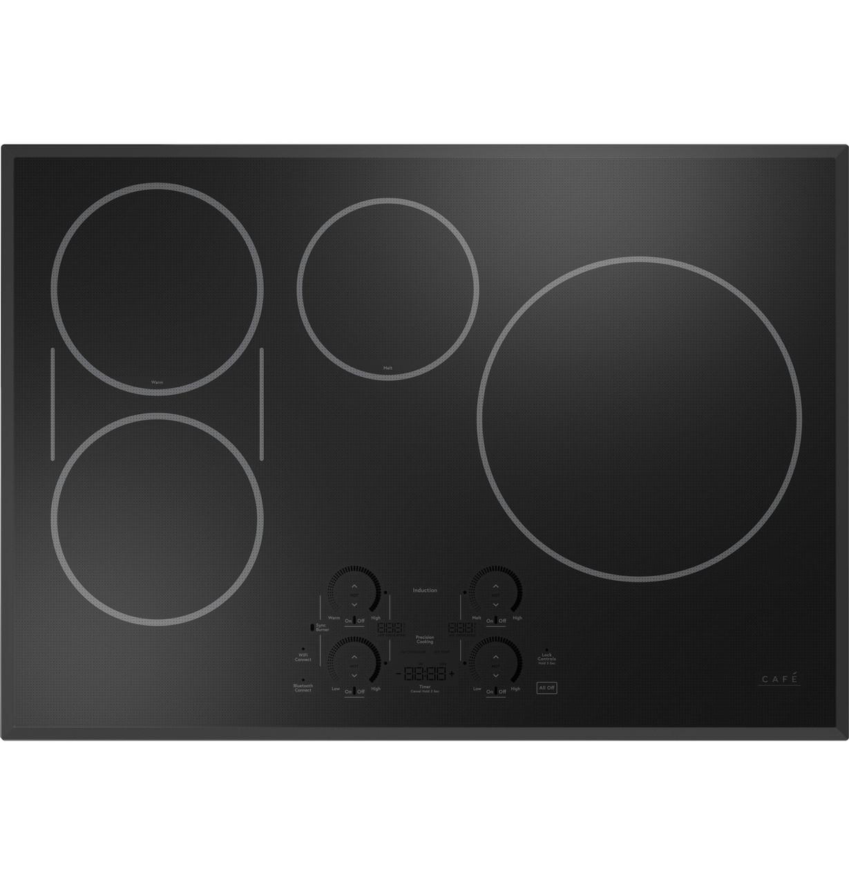 Cafe CHP90301TBB CAF(EBACK)™ Series ENERGY STAR® 30" Built-In Touch Control Induction Cooktop