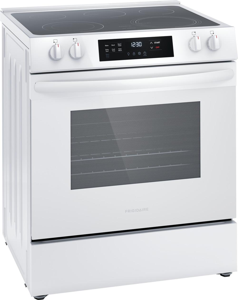 FCFE3062AW Frigidaire 30" Front Control Electric Range