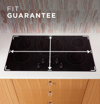 JEP5036STSS GE® 36" Built-In Knob Control Electric Cooktop