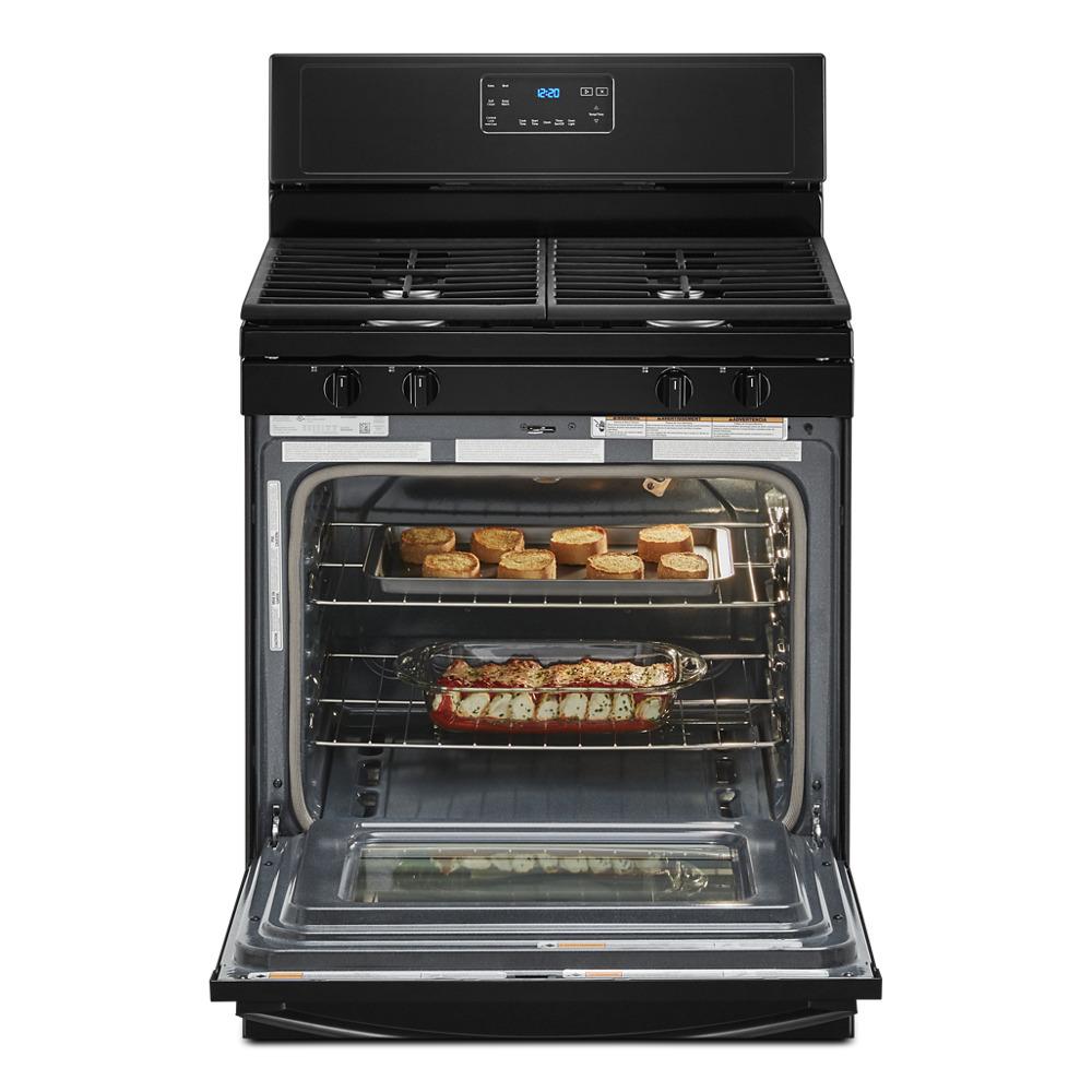 5.0 cu. ft. Whirlpool® gas range with SpeedHeat™ burner