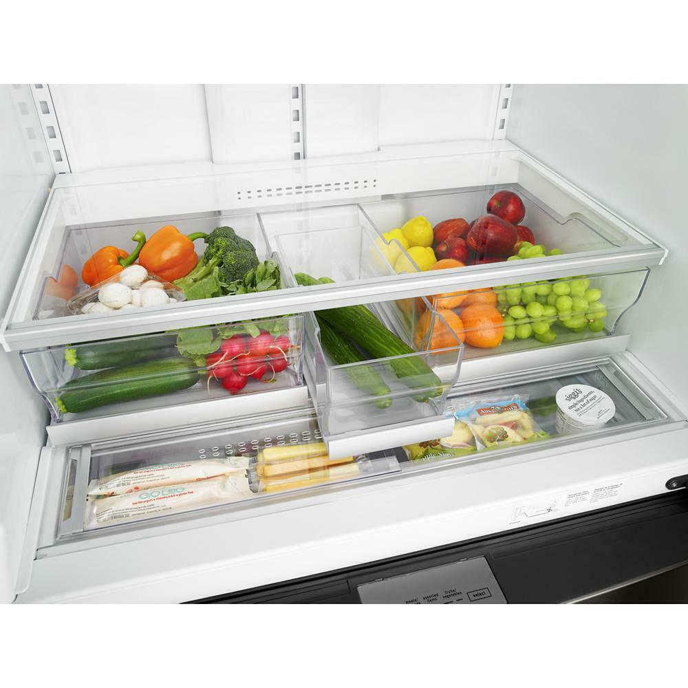 Whirlpool 36-inch Wide 4-Door Refrigerator with Exterior Drawer - 26 cu. ft.