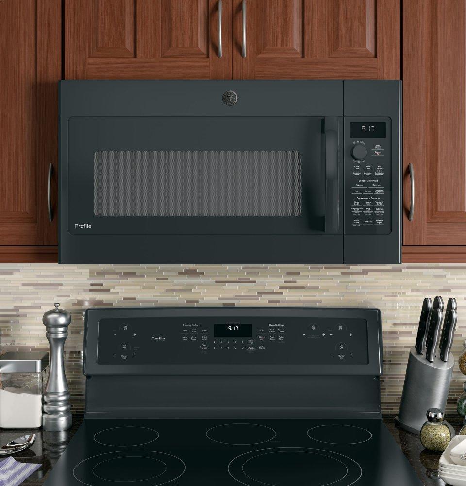 GE Profile™ 1.7 Cu. Ft. Convection Over-the-Range Microwave Oven