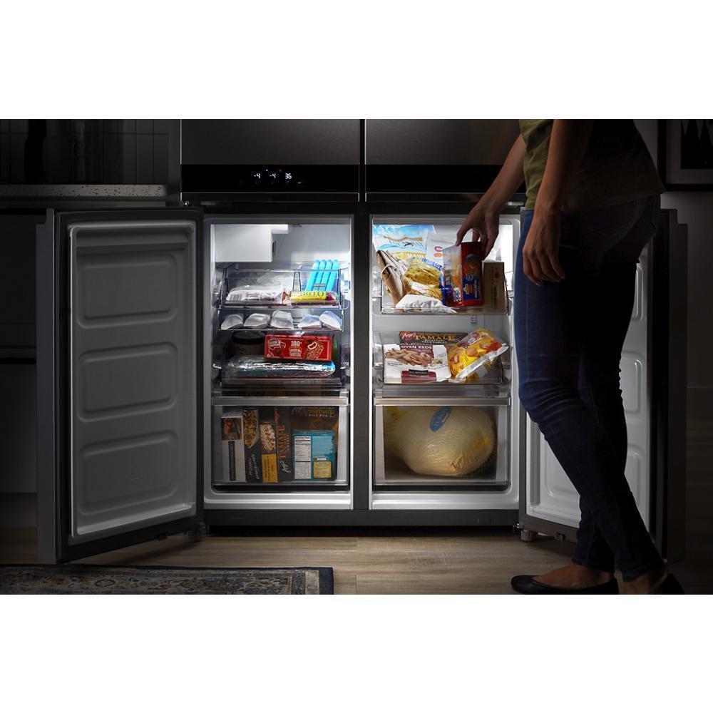 Whirlpool WRQA59CNKZ 36-inch Wide Counter Depth 4 Door Refrigerator - 19.4 cu. ft.
