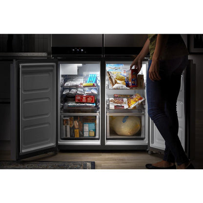 Whirlpool WRQA59CNKZ 36-inch Wide Counter Depth 4 Door Refrigerator - 19.4 cu. ft.