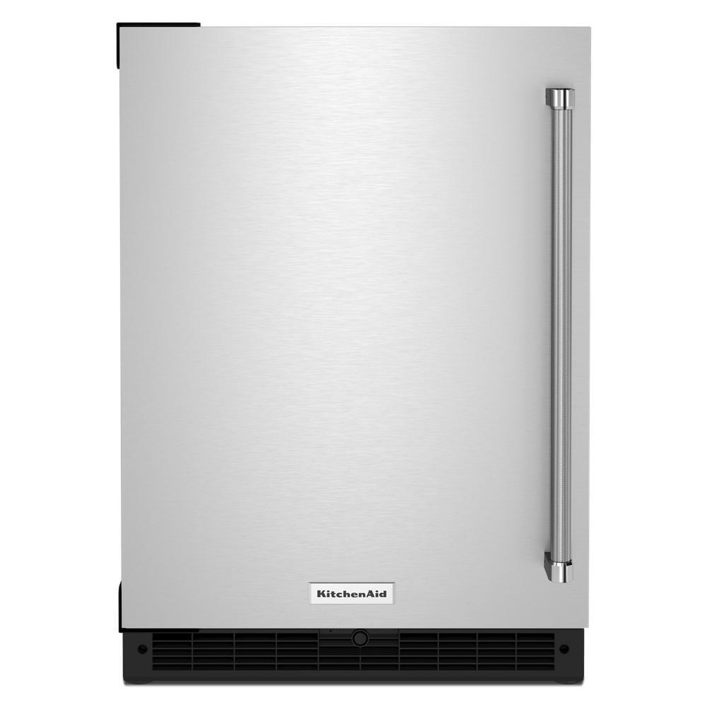 Kitchenaid 24" Undercounter Refrigerator with Stainless Steel Door