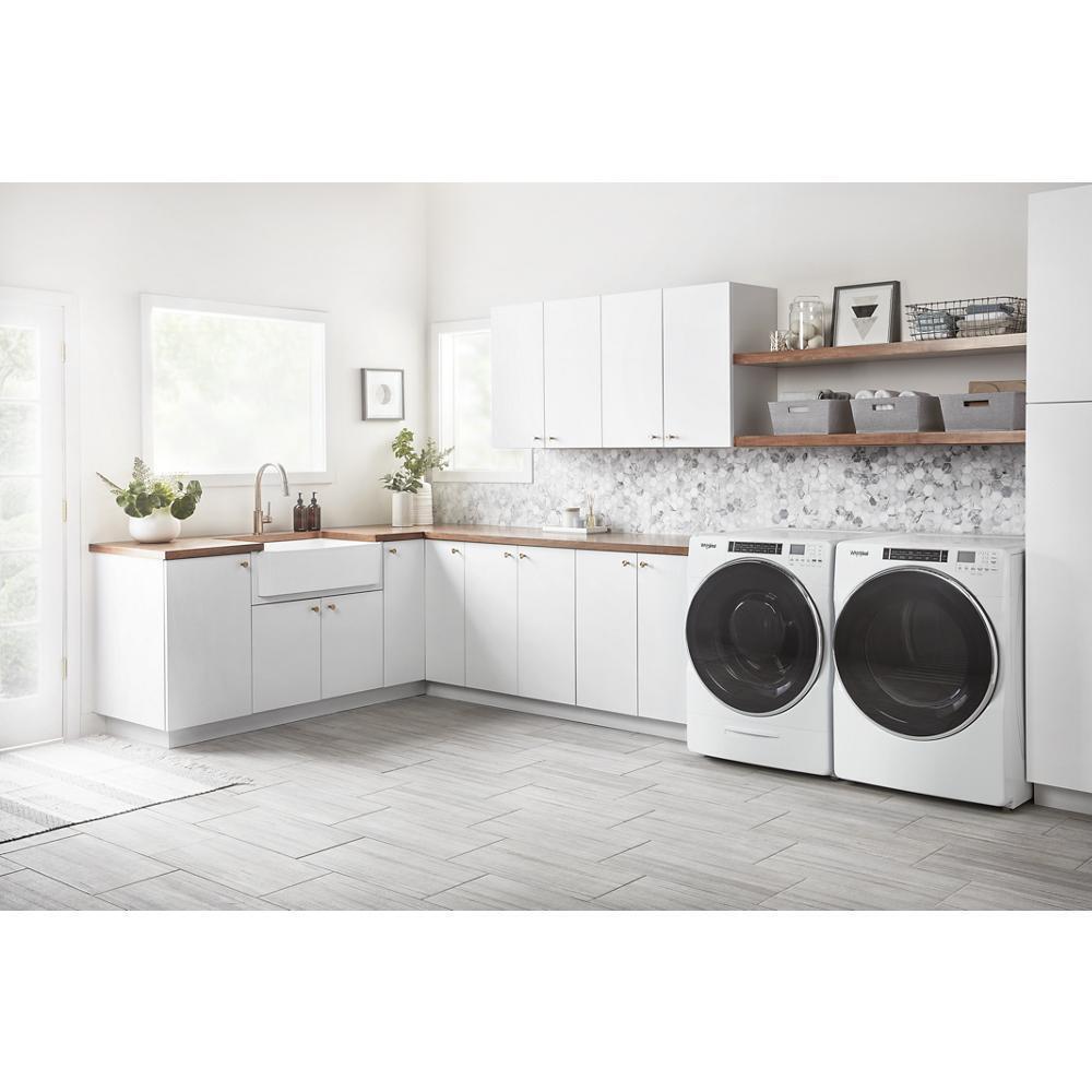 Whirlpool WFW8620HW 5.0 cu. ft. Front Load Washer with Load & Go™ XL Dispenser