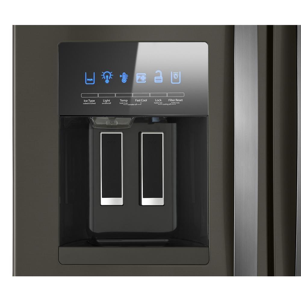 Whirlpool 36-inch Wide French Door Refrigerator in Fingerprint-Resistant Stainless Steel - 25 cu. ft.