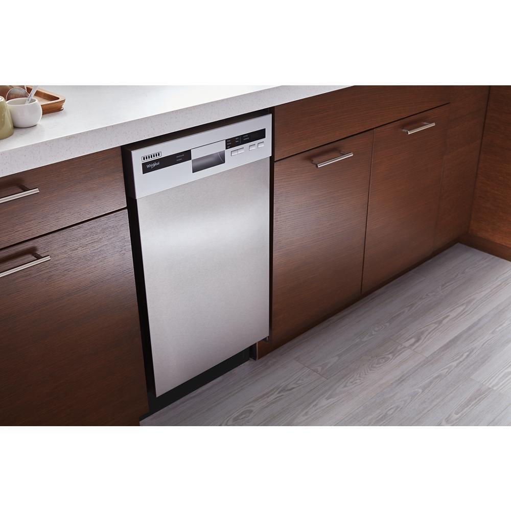 Small-Space Compact Dishwasher with Stainless Steel Tub