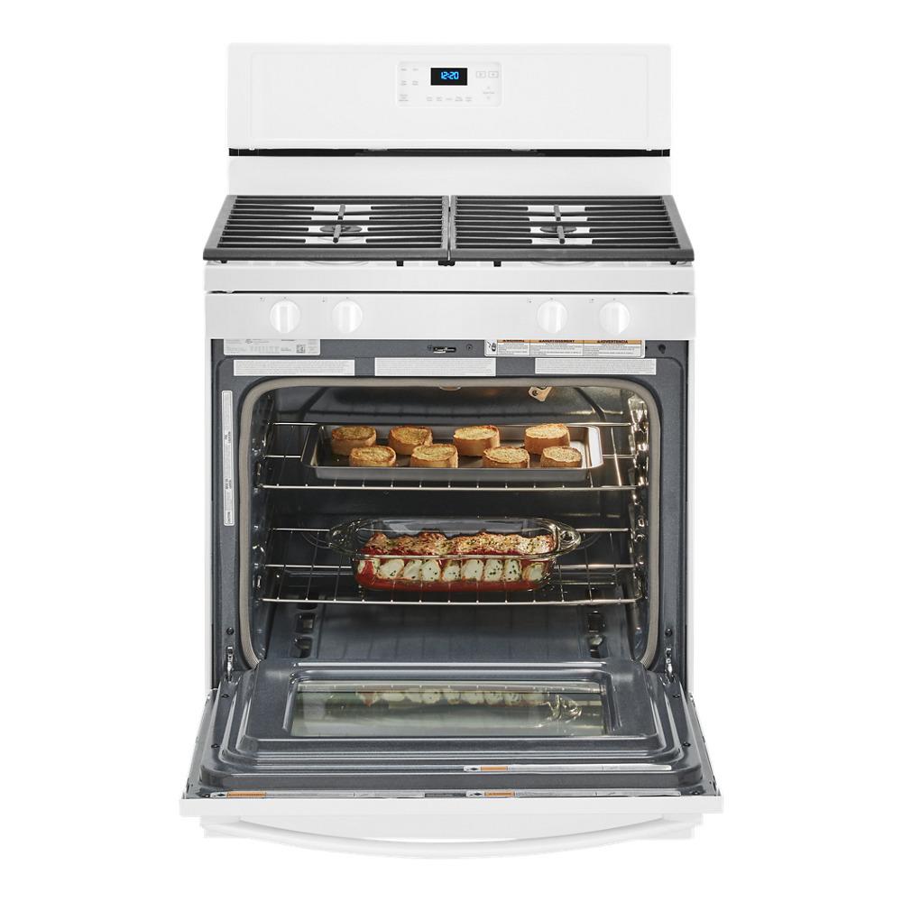 5.0 cu. ft. Whirlpool® gas range with SpeedHeat™ burner