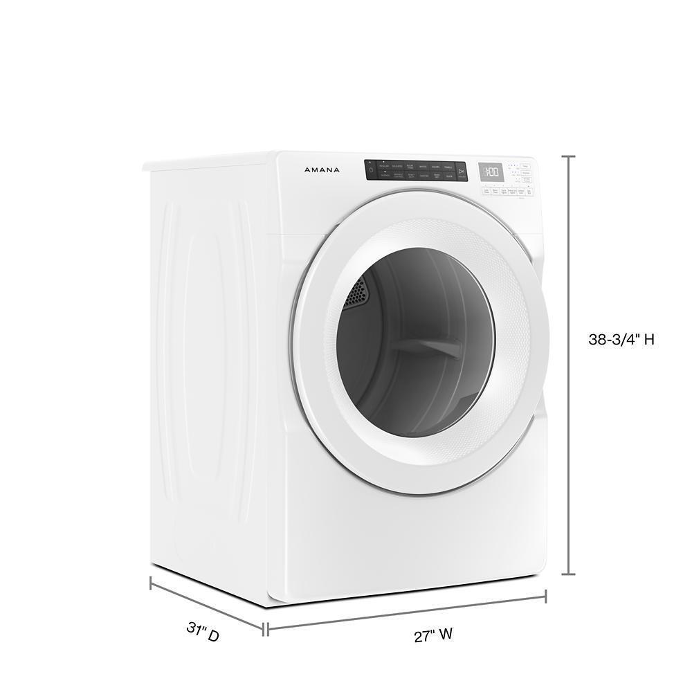 Amana NGD5800HW 7.4 cu. ft. Front-Load Dryer with Sensor Drying