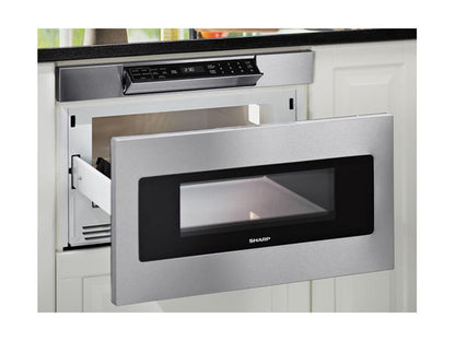 Sharp SMD3070ASY 30 in. 1.2 cu. ft. 950W Sharp Stainless Steel Microwave Drawer Oven