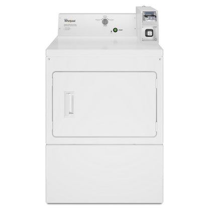 Whirlpool CGM2745FQ Commercial Gas Super-Capacity Dryer, Coin Slide
