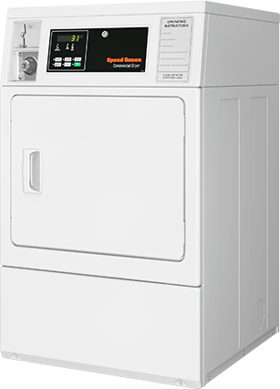 Speed Queen SDENCAGS173TW01 Electric Dryer - Coin-Operated - Front Control