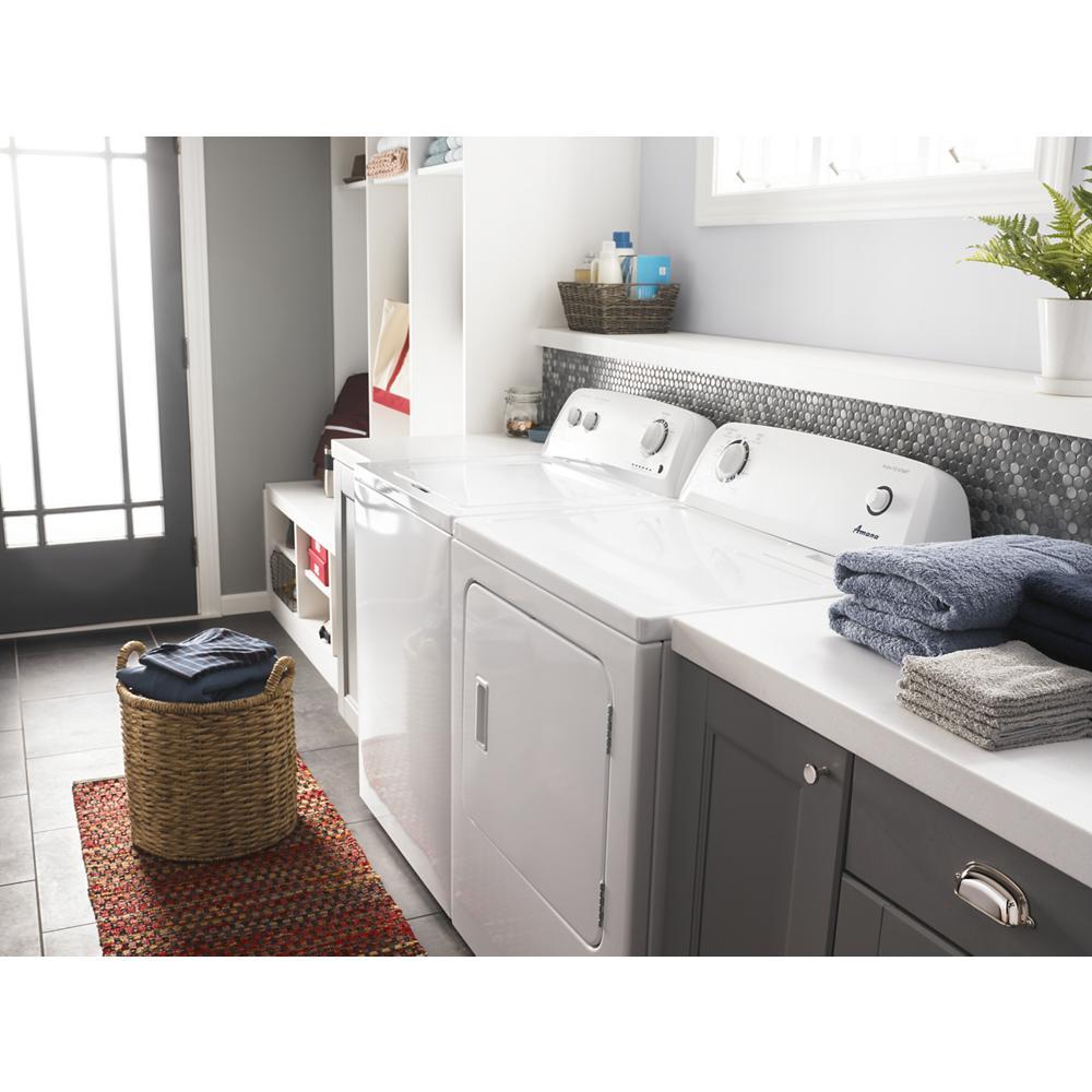 Amana NGD4655EW 6.5 cu. ft. Gas Dryer with Wrinkle Prevent Option