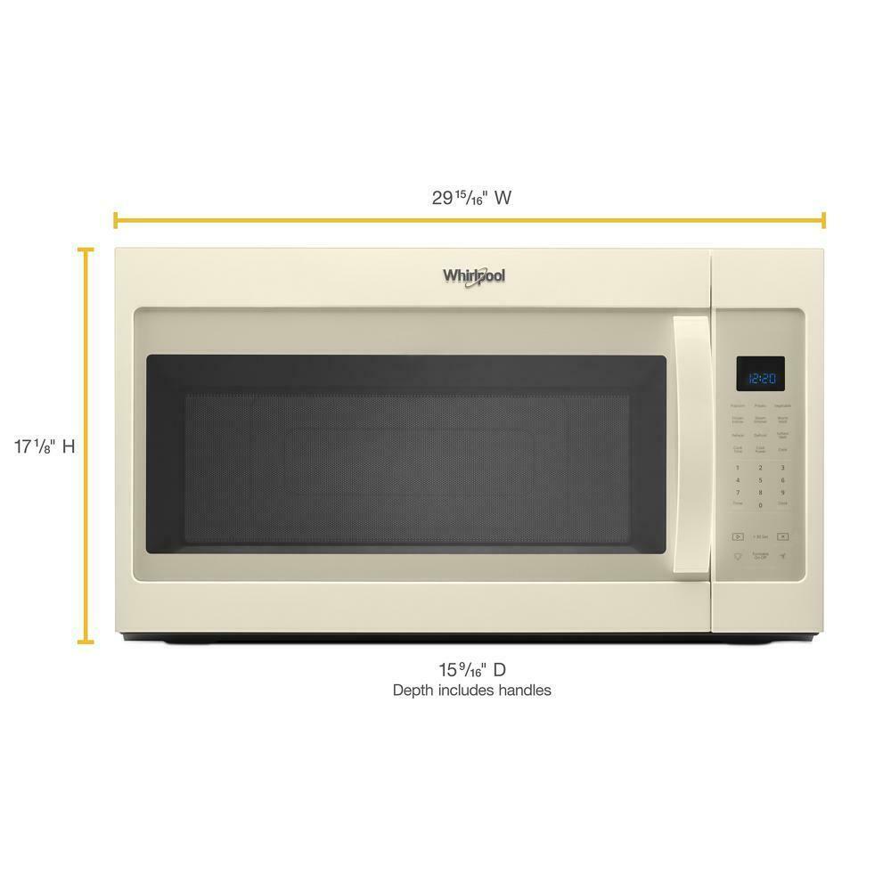 Whirlpool WMH32519HT 1.9 cu. ft. Capacity Steam Microwave with Sensor Cooking