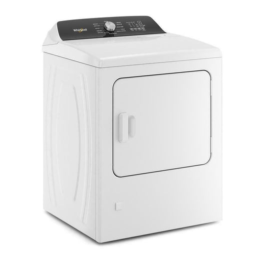 Whirlpool WGD5050LW 7.0 Cu. Ft. Top Load Gas Moisture Sensing Dryer with Steam