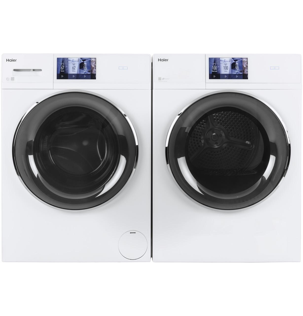 QFW150SSNWW Haier ENERGY STAR® 2.4 Cu. Ft. Smart Frontload Washer