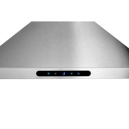 EWP1366SS Broan® Elite 36-Inch Pyramidal Chimney Range Hood, 640 Max Blower CFM, Stainless Steel