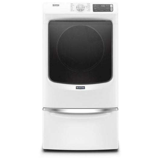 Maytag MED6630HW Front Load Electric Dryer with Extra Power and Quick Dry Cycle - 7.3 cu. ft.