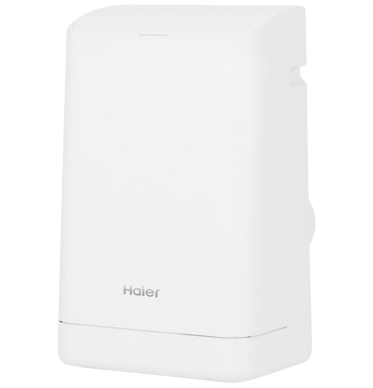 QPCA10YZMW Haier® Portable Air Conditioner with Dehumidifier for Medium Rooms up to 350 sq. ft., 10,000 BTU (6,700 BTU SACC)