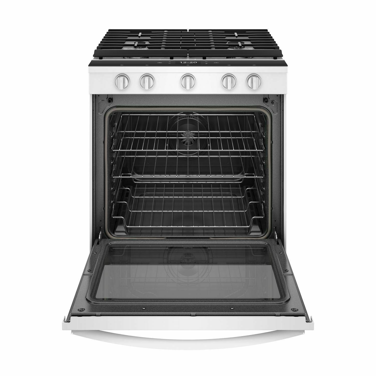 Whirlpool WEG750H0HW 5.8 cu. ft. Smart Slide-in Gas Range with Air Fry, when Connected