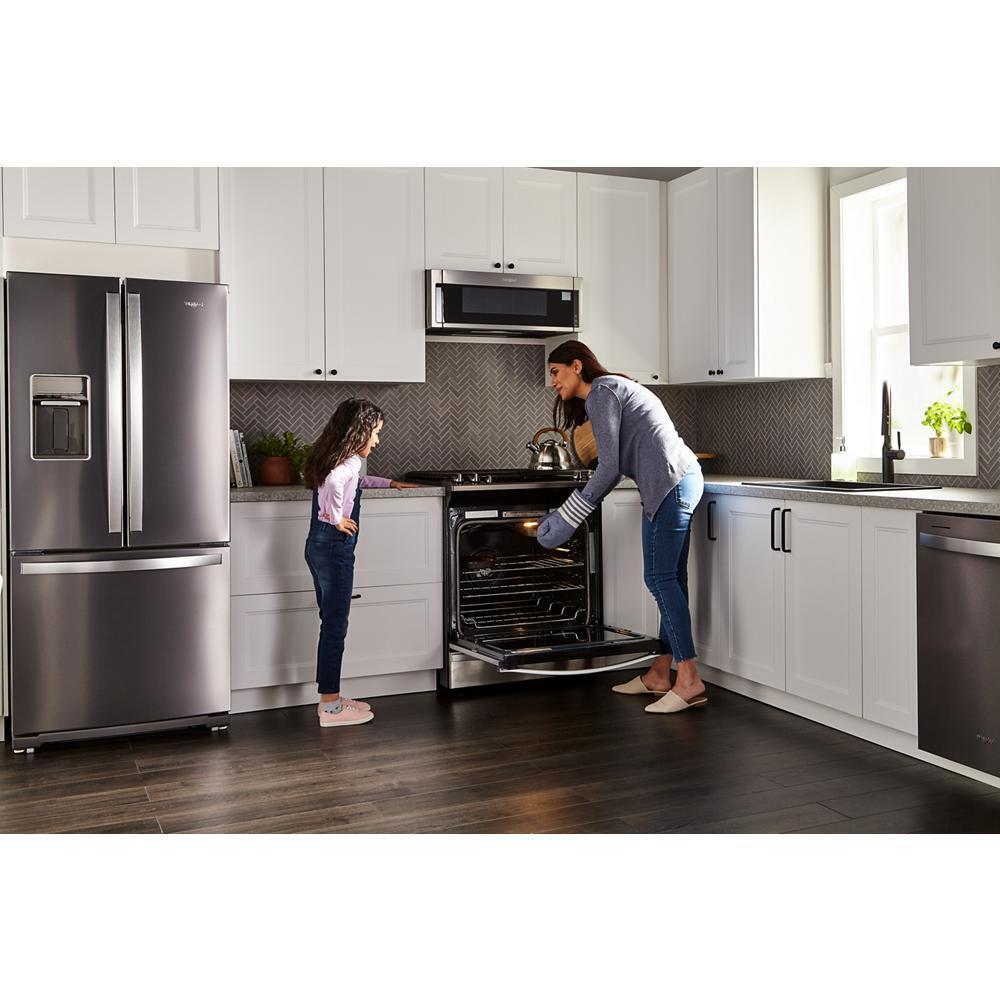 Whirlpool WRF560SEHZ 30-inch Wide French Door Refrigerator - 20 cu. ft.
