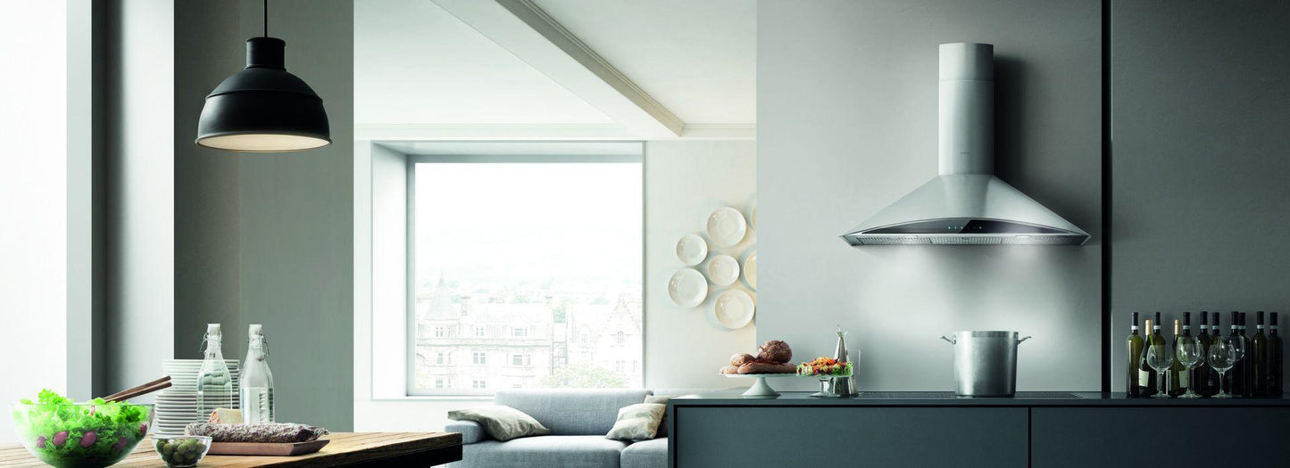 Elica EFG636S1 FOGLIA Wall Mount Range Hood 36" wide - 600CFM