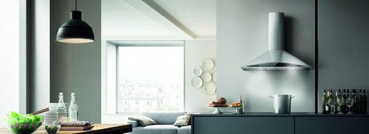 Elica EFG636S1 FOGLIA Wall Mount Range Hood 36" wide - 600CFM