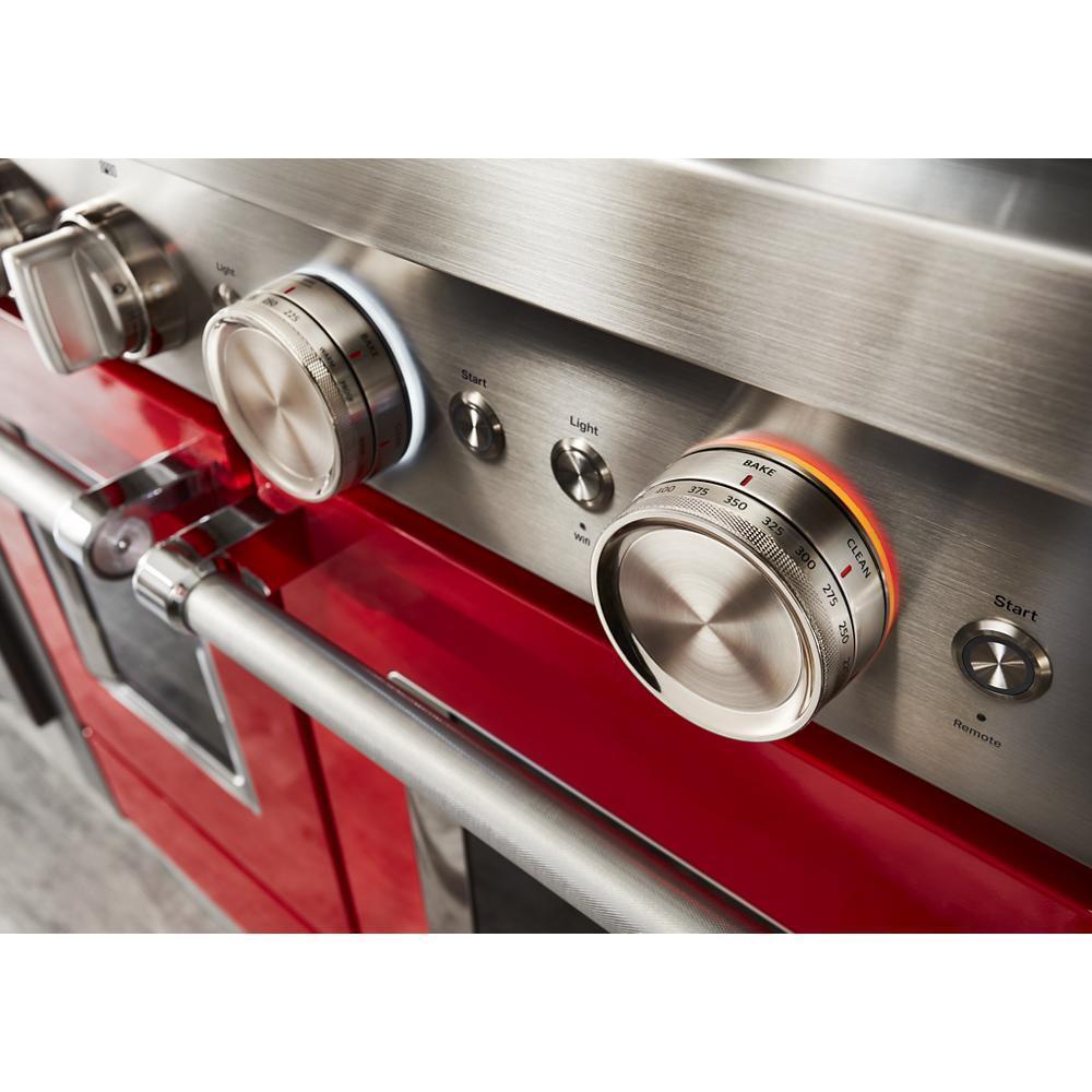 KFDC558JPA KitchenAid® 48'' Smart Commercial-Style Dual Fuel Range with Griddle