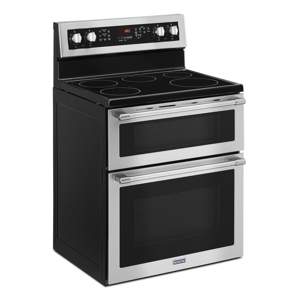 Maytag MET8800FZ 30-Inch Wide Double Oven Electric Range With True Convection - 6.7 Cu. Ft.