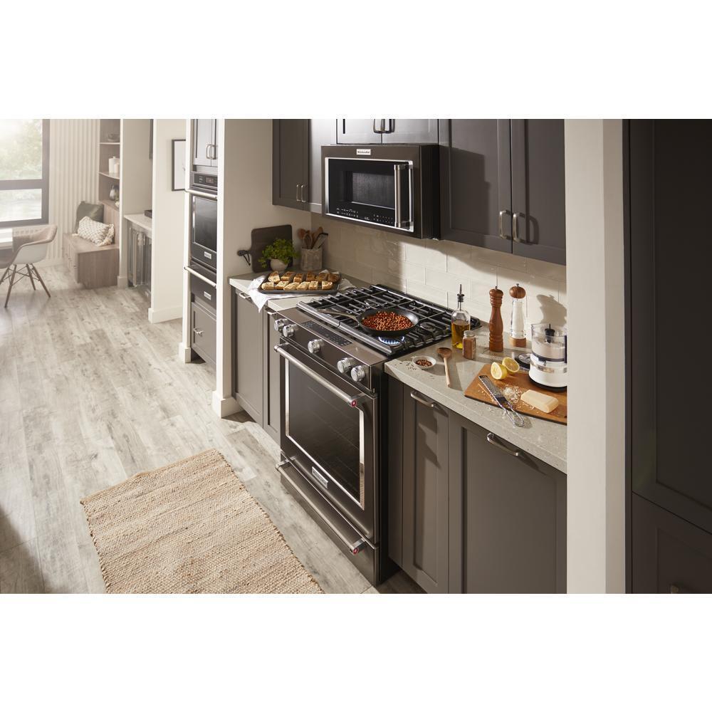 Kitchenaid 30-Inch 5-Burner Gas Slide-In Convection Range