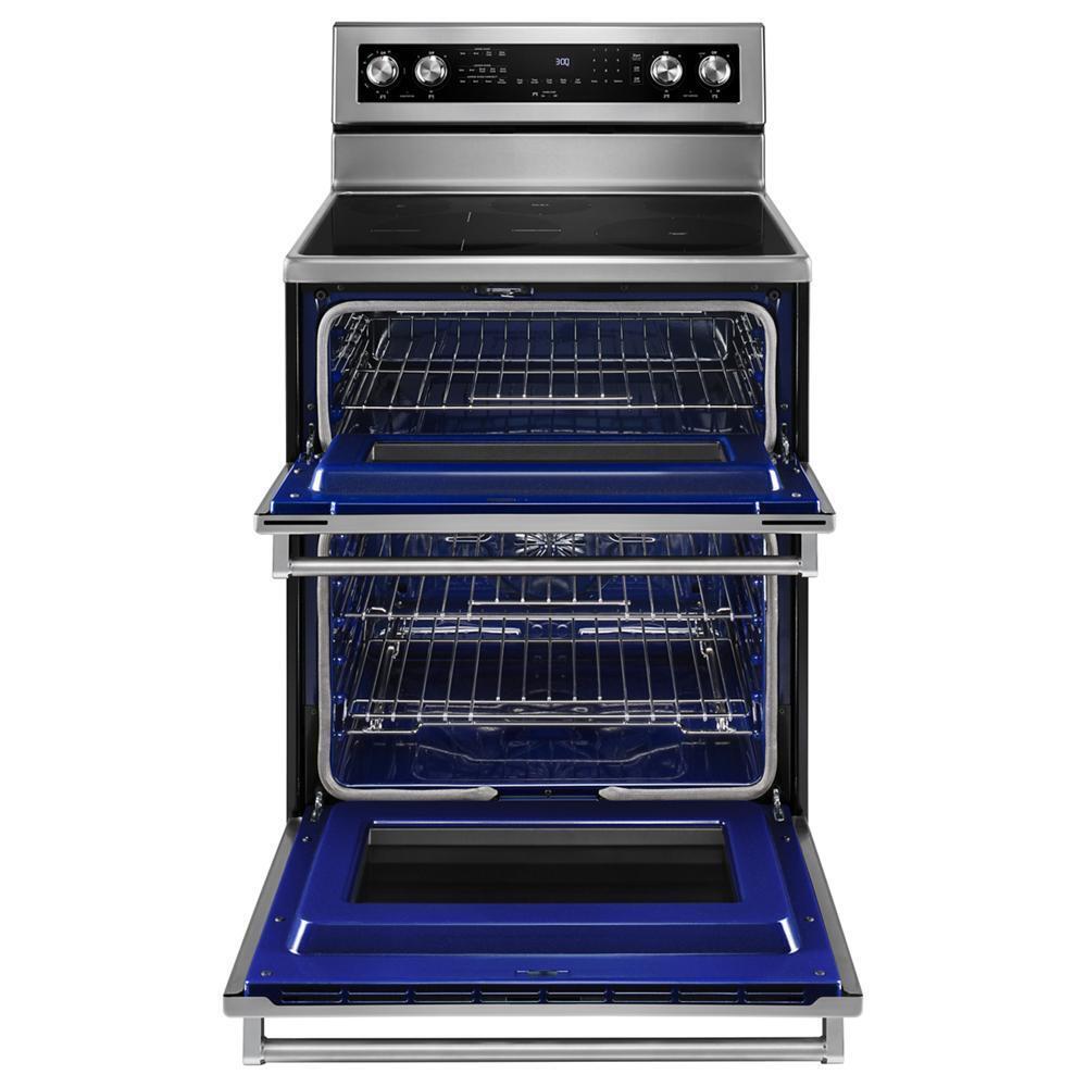 Kitchenaid 30-Inch 5 Burner Electric Double Oven Convection Range