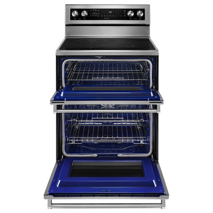 Kitchenaid KFED500ESS 30-Inch 5 Burner Electric Double Oven Convection Range