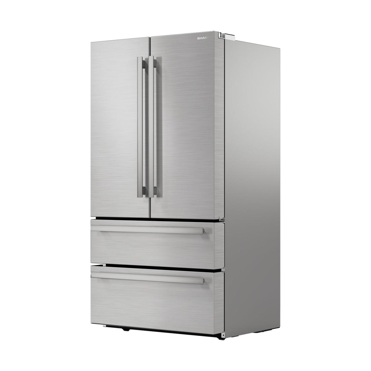 Sharp French 4-Door Counter-Depth Refrigerator