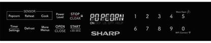 Sharp SMD2489ES 24 in. 1.2 cu. ft. 950W Sharp Stainless Steel Smart Easy Wave Open Microwave Drawer Oven