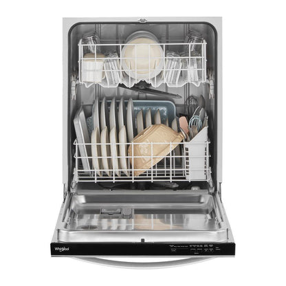 Whirlpool Quiet Dishwasher with Boost Cycle and Extended Soak Cycle
