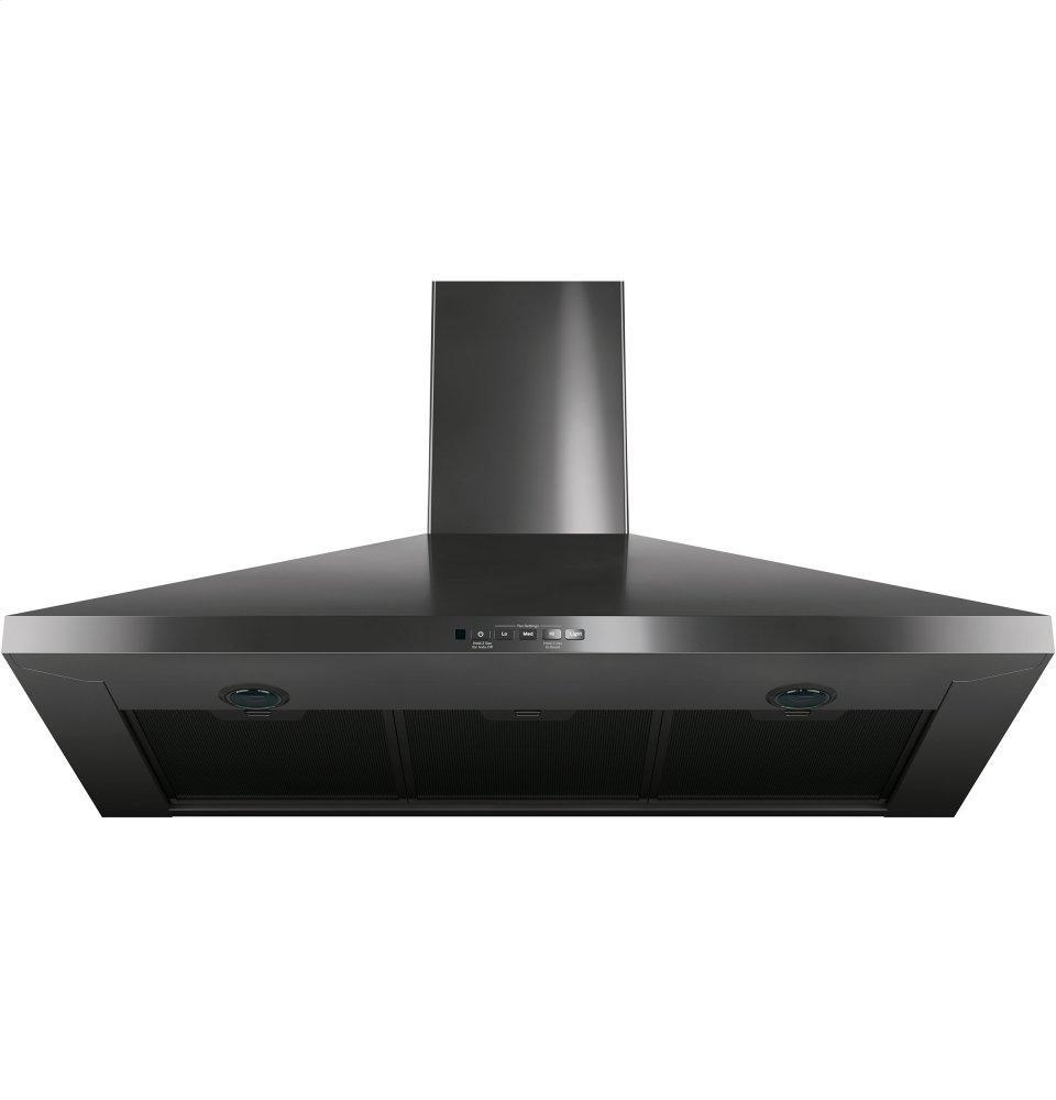 JVW5361BJTS GE® 36" Wall-Mount Pyramid Chimney Hood