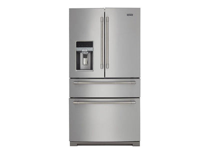 Maytag MFX2676FRZ 36-Inch Wide 4-Door French Door Refrigerator with Steel Shelves - 26 Cu. Ft.
