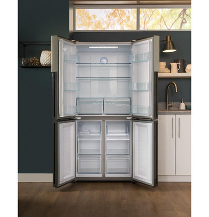 QHE16HYPFS Haier ENERGY STAR® 16.8 Cu. Ft. Quad Door Refrigerator
