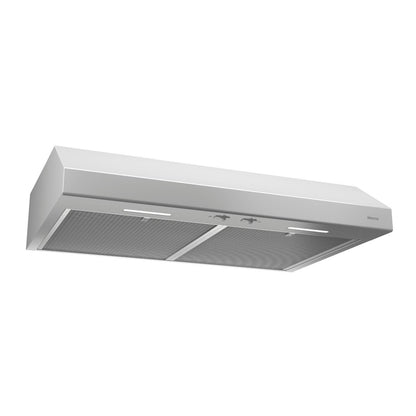 BCSEK124WW Broan® 24-Inch Convertible Under-Cabinet Range Hood, ENERGY STAR®, 300 Max Blower CFM, White