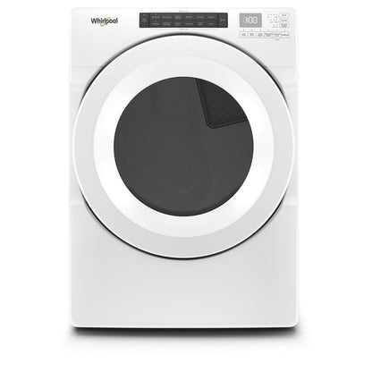 Whirlpool WGD560LHW 7.4 cu.ft Front Load Long Vent Gas Dryer with Intuitive Controls