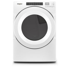 Whirlpool WED560LHW 7.4 cu.ft Front Load Long Vent Electric Dryer with Intuitive Controls