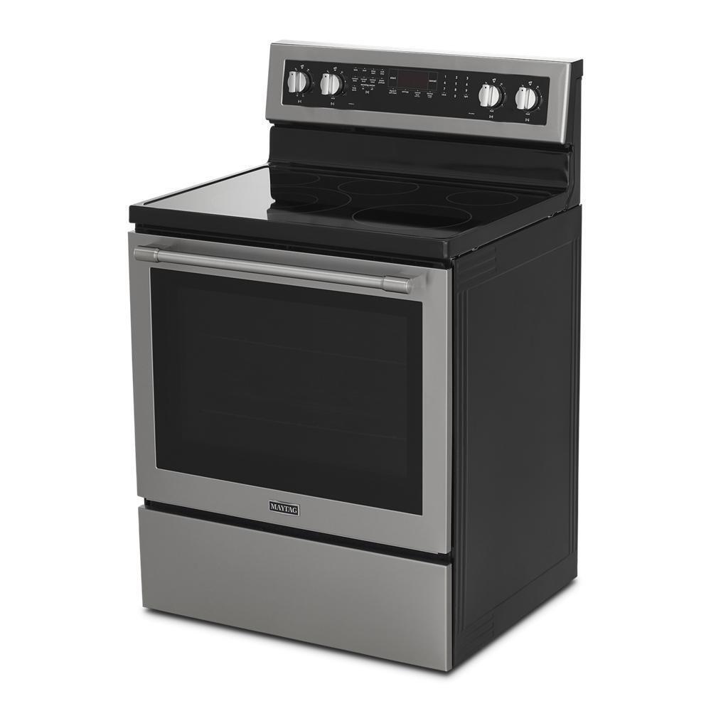 Maytag 30-Inch Wide Electric Range With True Convection And Power Preheat - 6.4 Cu. Ft.