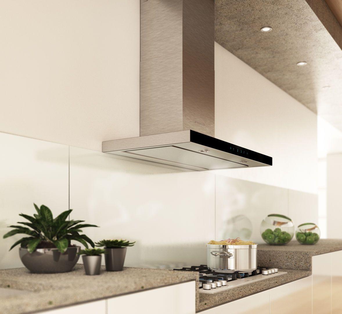 Elica ELG636S3 LUGANO Wall Mount Range Hood 36" wide - 600CFM
