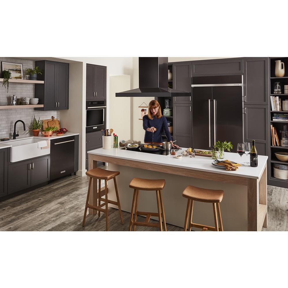 Kitchenaid KDTM404KBS 360(degree) Max Jets™ Third Rack Dishwasher with 50+ Total Wash Jets, 44 dBA