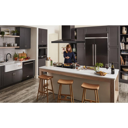 Kitchenaid KDTM404KBS 360(degree) Max Jets™ Third Rack Dishwasher with 50+ Total Wash Jets, 44 dBA
