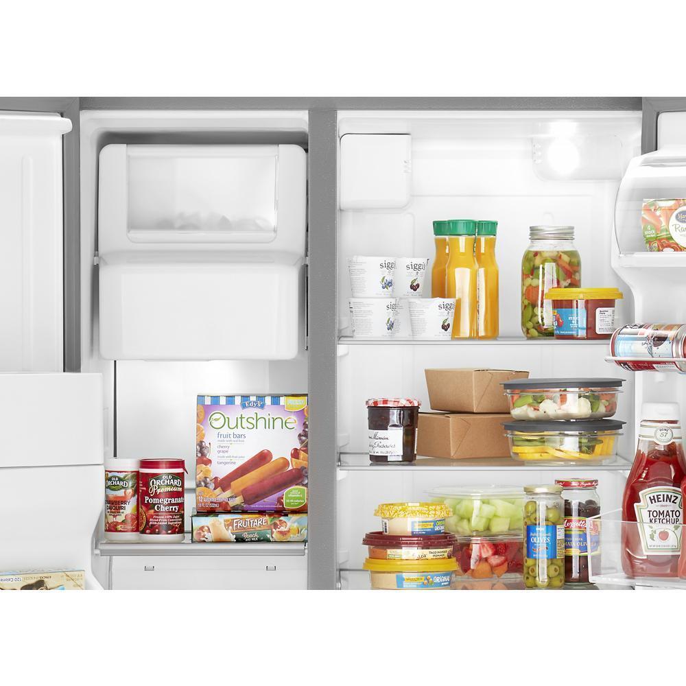 Whirlpool WRS325SDHZ 36-inch Wide Side-by-Side Refrigerator - 25 cu. ft.